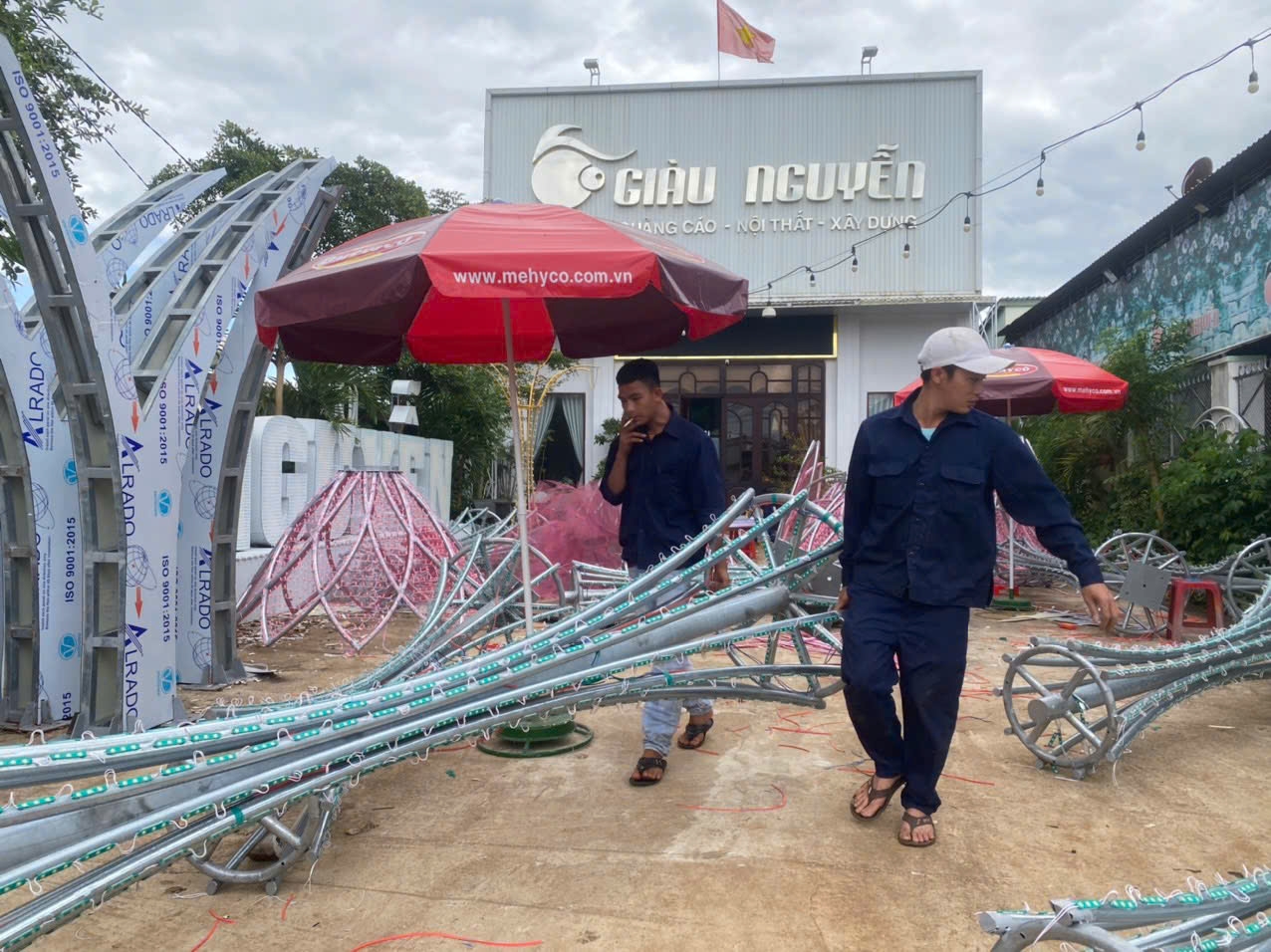 Thi công chiếu sáng