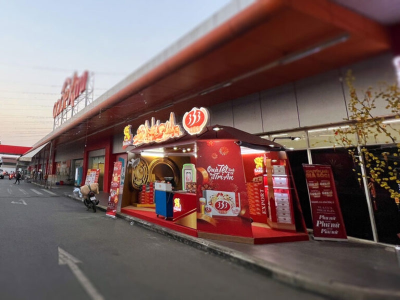 Thiết Kế, Sản Xuất Và Thi Công Lắp Đặt Quầy Kệ GO!