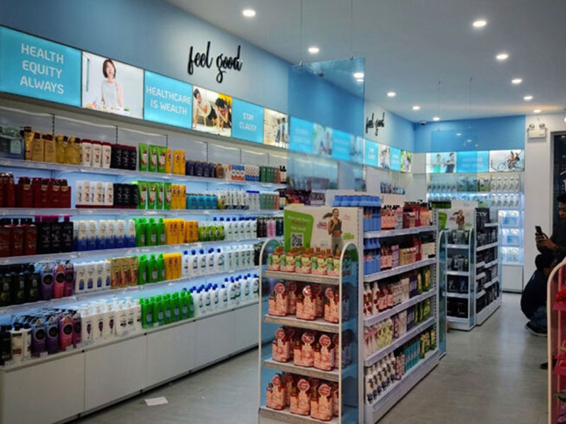 Thiết Kế, Sản Xuất Và Thi Công Lắp Đặt Quầy Kệ GO!